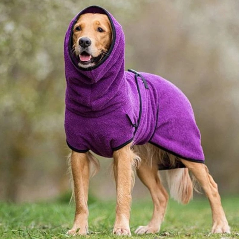 bathrobe for dog