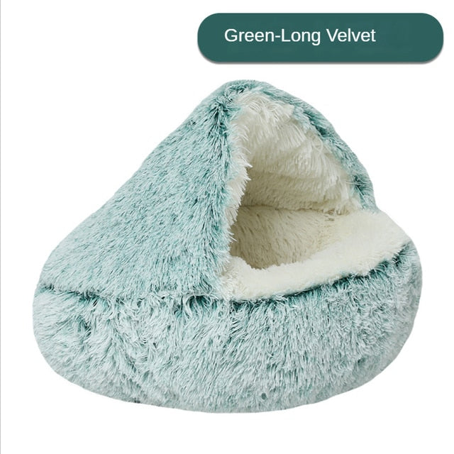 green long pet bed